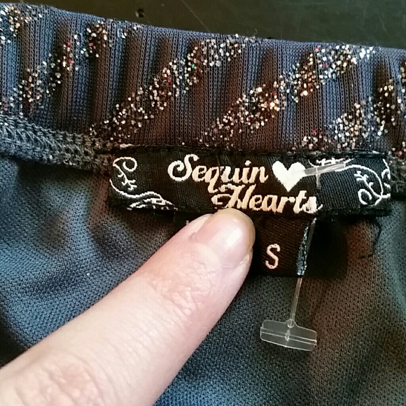 Sequin heart dress S - Picture 5 of 5